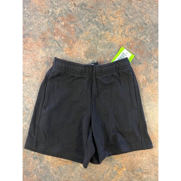 DSG Boys XS Solid Fleece Shorts‎ Black 60% Cotton 40% Polyester - Picture 1 of 8